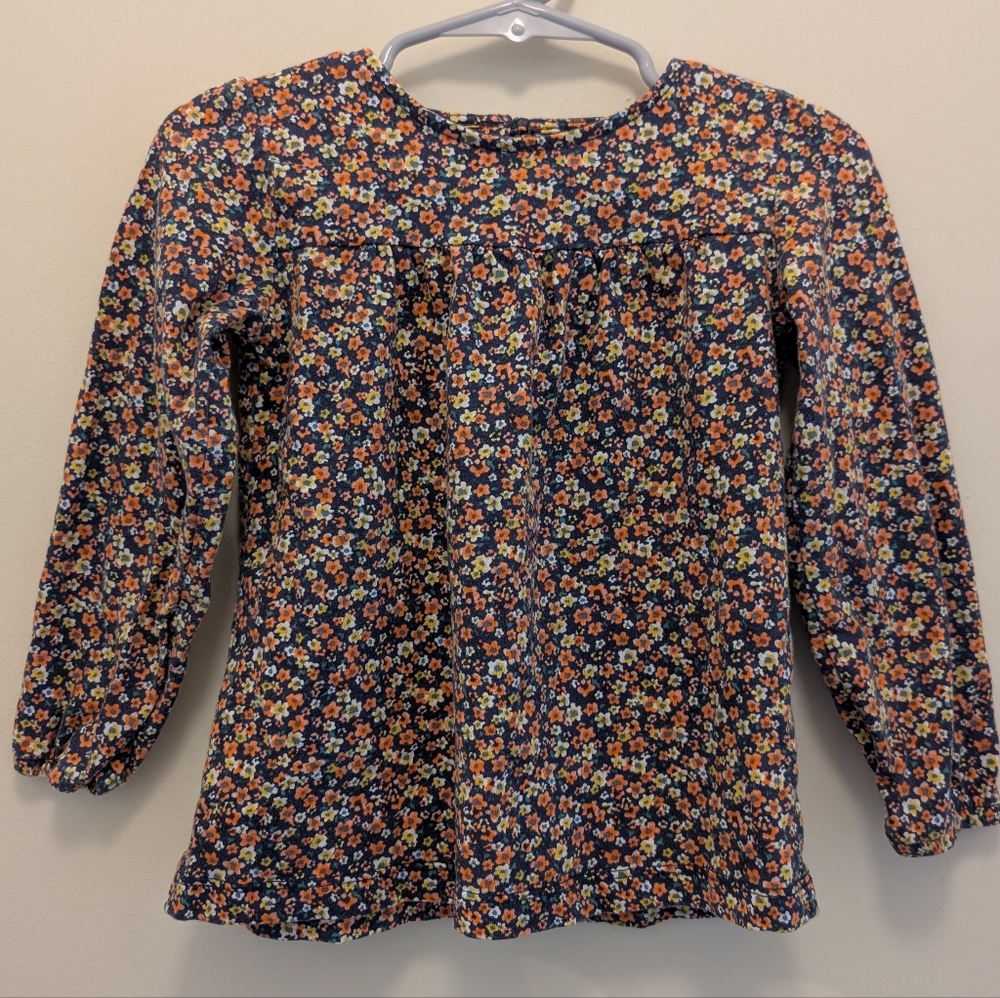 Carter's Fall Floral Toddler Blouse Girls 3T